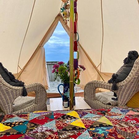 Coastal Stay Bell Tent Porthgain Exterior photo